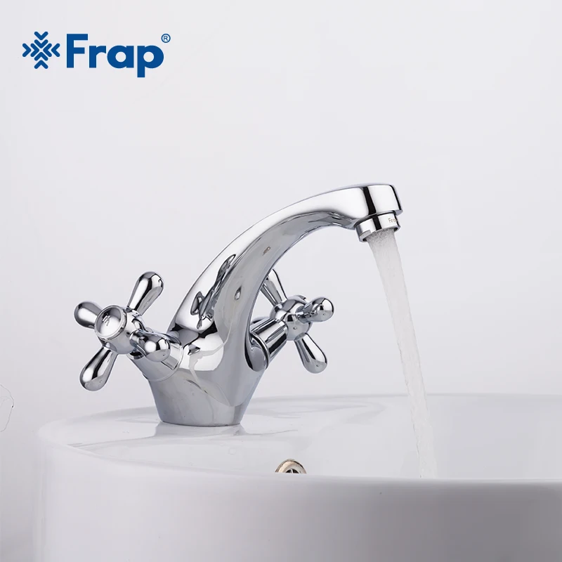 FRAP 1set bathroom fixture brass faucets toilet water basin sink tap