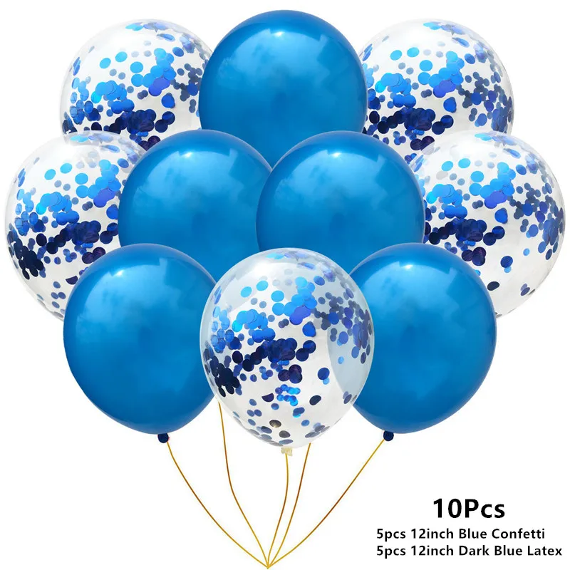 Свадебные Воздушные шары Круглые Конфетти баллон Babyshower вечерние украшения на