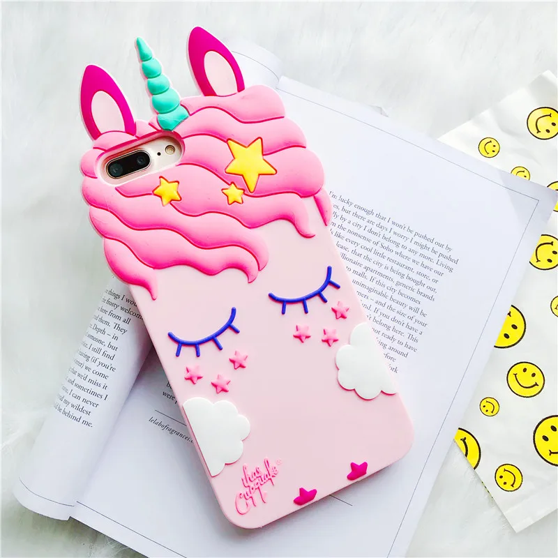 Силиконовый чехол с милым рисунком из мультфильма для iPhone 5 5s 6 6s Plus 7 8 X XR XS 11 12 Pro Max