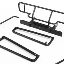 Металлический бампер+ сбоку+ педали для RC8WD 1/10 масштаб Трактор для езды по скалам Jeep G2 Cruiser/FJ40 носорог gelande II