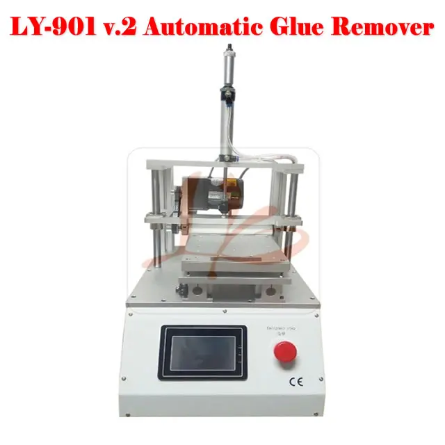

Newest glue remover machine LY 901 V.2 Built-in vacuum pump automatic Touch screen oca glue remover for mobile phone