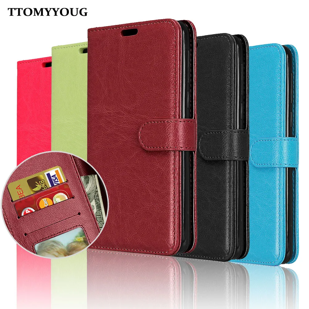 

New Arrival PU Leather Magnetic Flip Wallet Card Slots Photo Frame Stand Phone Cover Case For HTC One M8 (8 Colors For Choose)