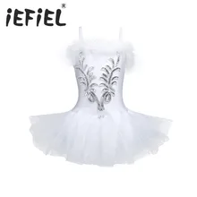 Новинка; маскарадные костюмы для девочек; платье-пачка на тонких бретельках с блестками и бусинами; балетное трико с цветами; платье-пачка с перчатками; заколка для волос