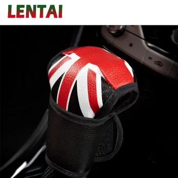 

LENTAI 1Pc Car Gear Shift Collars Cover Leather For BMW E46 E60 Ford focus 2 Mazda 3 Volkswagen Polo Golf 4 Skoda octavia Kia