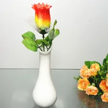 Мода цветочный горшок керамическая ваза обеденный стол украшения белые керамические промыслы современный дизайн хорошая цена горшки