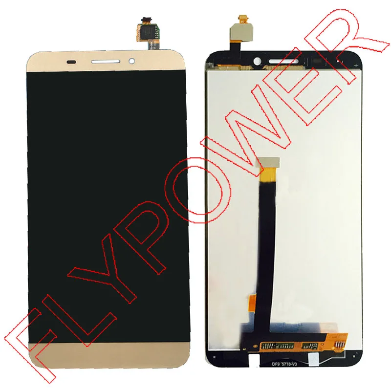 

For Letv le 1 X600 LCD Screen display With Touch Screen Digitizer Assembly gold by Free Shipping
