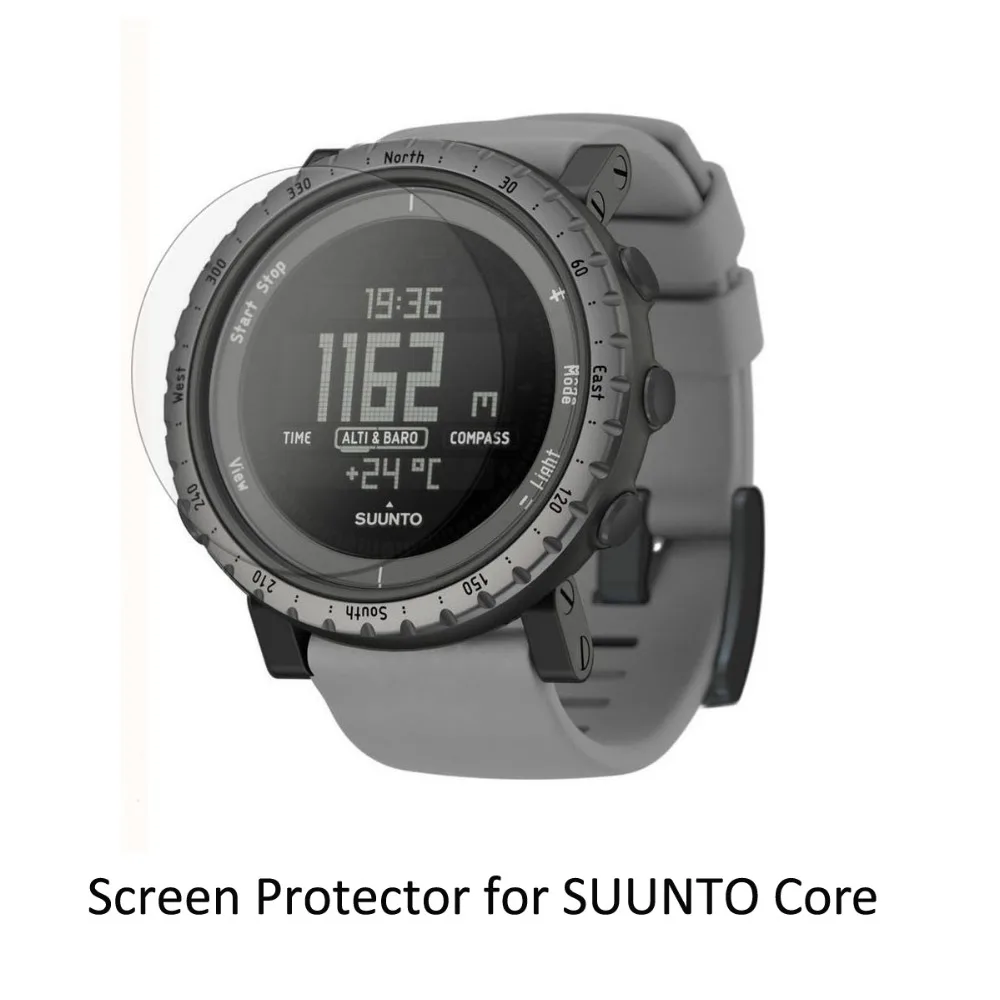 

3* Clear LCD PET Film Anti-Scratch Screen Protector Cover for SUUNTO Suunto Core