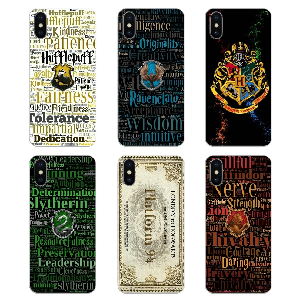 

Harry Potter Gryffindor Tie Transparent Soft Shell Covers For Huawei Honor 8 8C 8X 9 10 7A 7C Mate 10 20 Lite Pro P Smart Plus