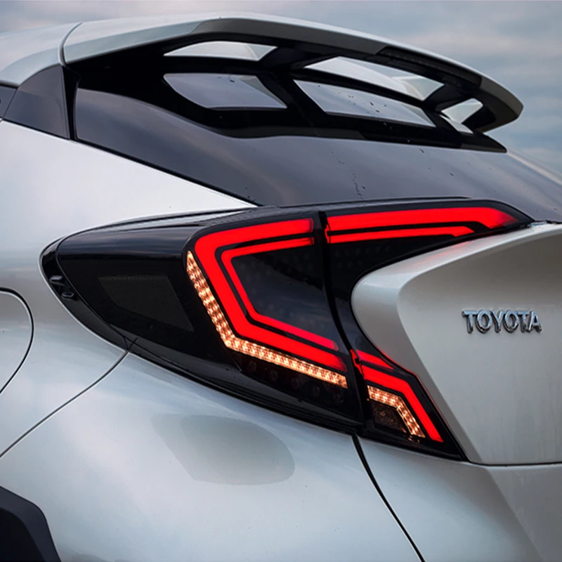 

Car Styling Tail Lamp for Toyota CHR Tail Light 2018-2019 CHR LED Rear Lamp DRL Dynamic Signal Brake auto Accessories