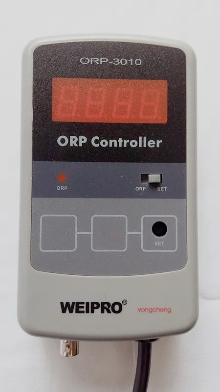 Аквариумный ОВП-метр и контроллер WEIPRO ORP-3010, работает с озонатором, 110 В и 220 В версии, с универсальной розеткой питания