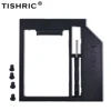 TISHRIC Plastic Universal 2nd HDD Caddy 12.7mm SATA 3.0 Optibay for 2.5''2TB Hard Disk SSD Case Enclosure for Notebook CD-ROM ► Photo 1/6