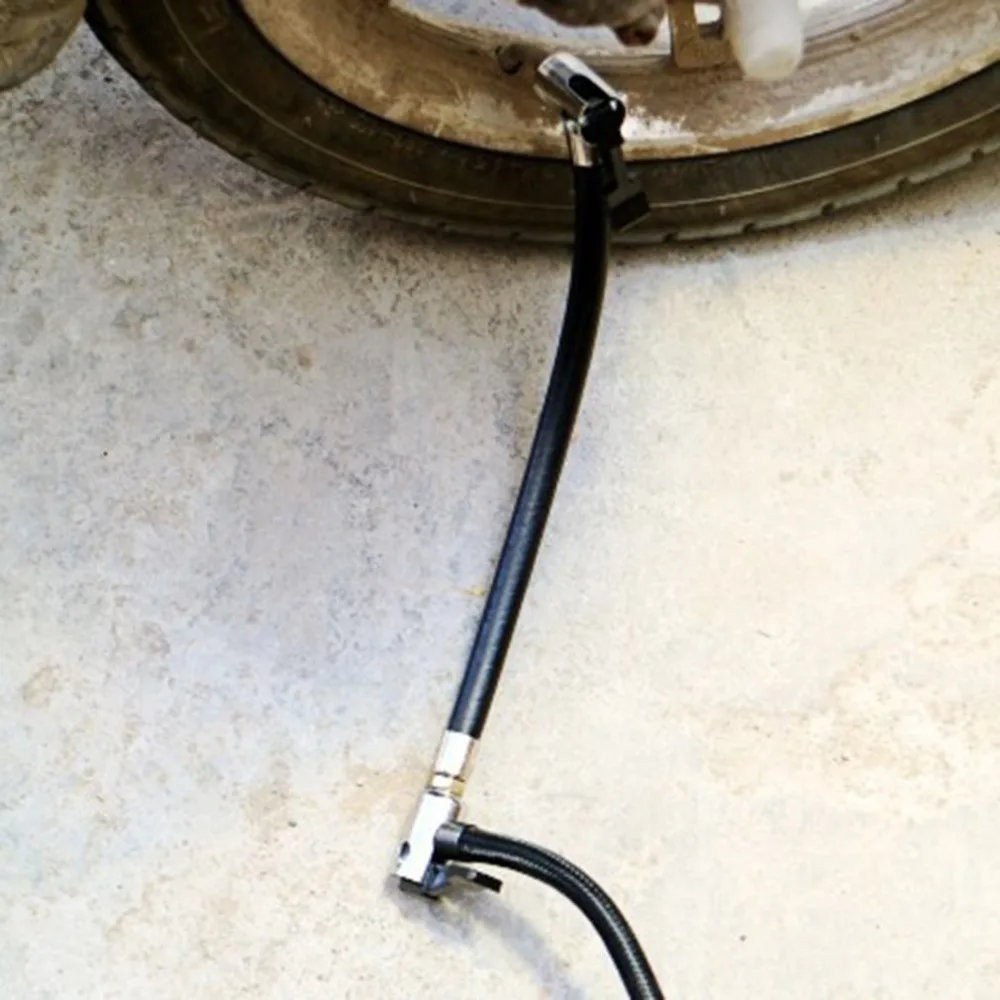 Bicycle Bike Tyre Tire Hand Air Pump Inflator Replacement Hose Tube Rubber Tool