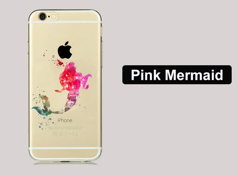 Милый Забавный Динь-Динь мягкий прозрачный чехол для coque iPhone 7 8 Plus 6 6s Plus 5S SE силиконовый акварельный чехол сказочные аксессуары