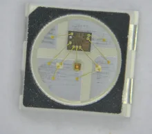 SK6812MINI;SK6812 source de lumière multicolore RGB 3535 LED adressable, avec puce intégrée, avec cadre noir, 1500 pièces/sac