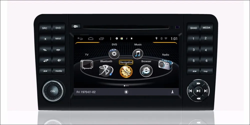 Clearance YESSUN For Mercedes Benz GL Class X164 / ML Class W164 Car Android Multimedia Radio CD DVD Player GPS Map Navigation Audio Video 15
