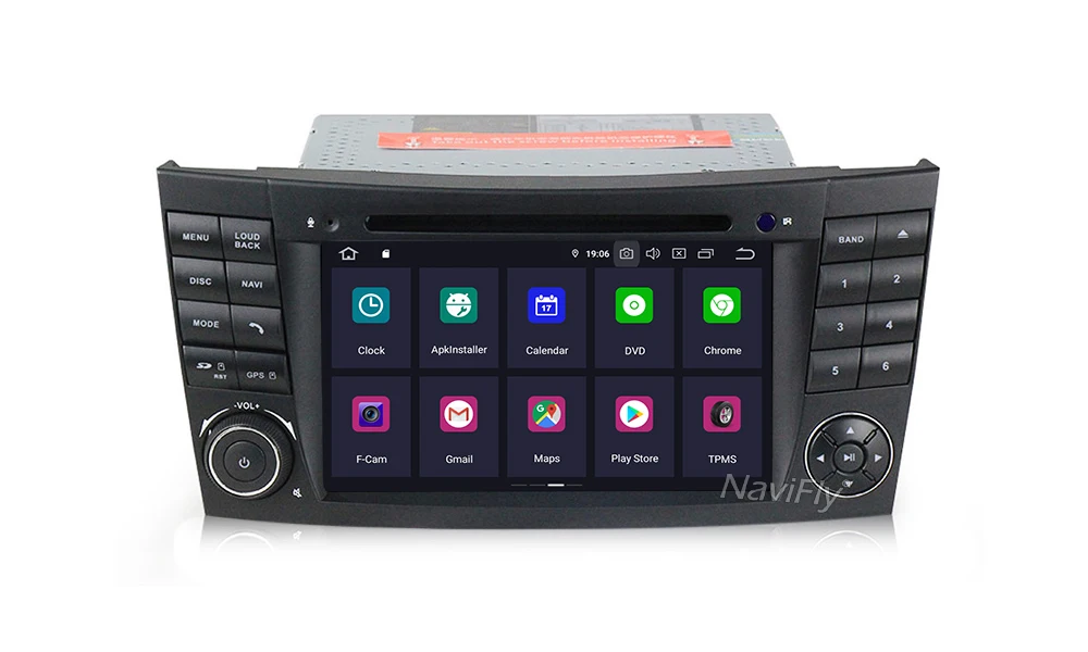 Sale Android 9.0 IPS DSP Car dvd radio Multimedia Player For Mercedes Benz E-class w211 E200 E220 E300 E350 E240 E270 E280 W219 W209 20