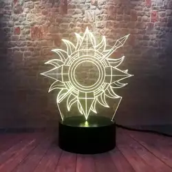 Дом Martell of sunspar Flash Модель 3D ночник светодиодный 7 освещение, меняющее Цвет игра модель трона игрушки