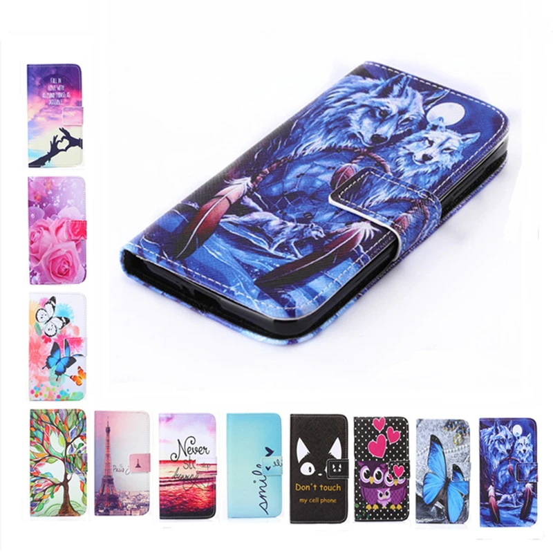 الفاخرة اثنين الجانب اللوحة محفظة الهاتف غطاء روز زهرة برج نمط جلد الوجه حالة ل BQ سترايك BQS 5020 BQS-5020 الفاخرة اثنين الجانب اللوحة محفظة الهاتف غطاء روز زهرة برج نمط جلد الوجه حالة ل BQ سترايك BQS 5020 BQS-5020