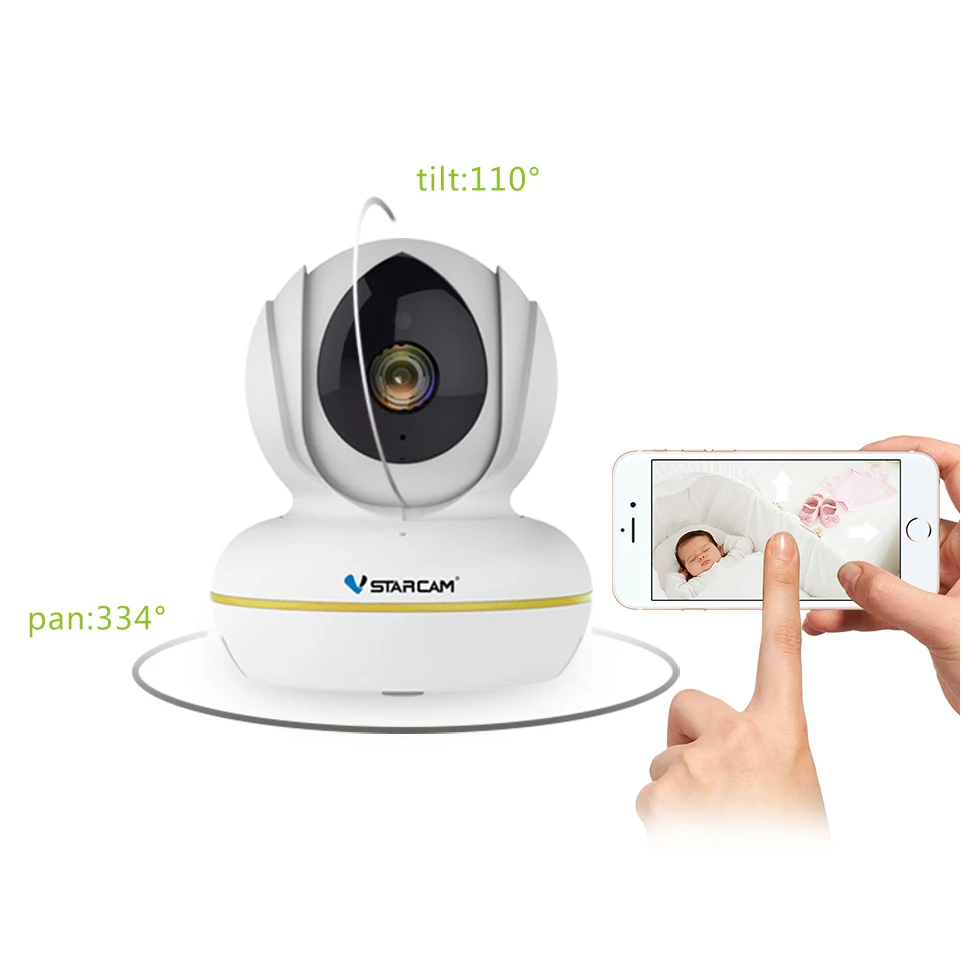 IP камера VStarcam C22S Wi Fi 1080P с функцией ночного видения|Камеры видеонаблюдения| |