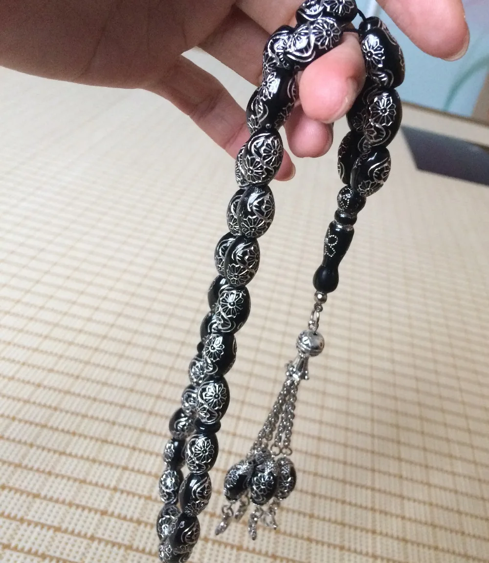 Мусульманский подарок 33 tasbih misbaha tasbeeh masbaha tesbih Молитвенные Четки из бусин ислам