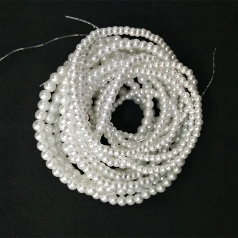 doll accessoreis glass pearl 3mm