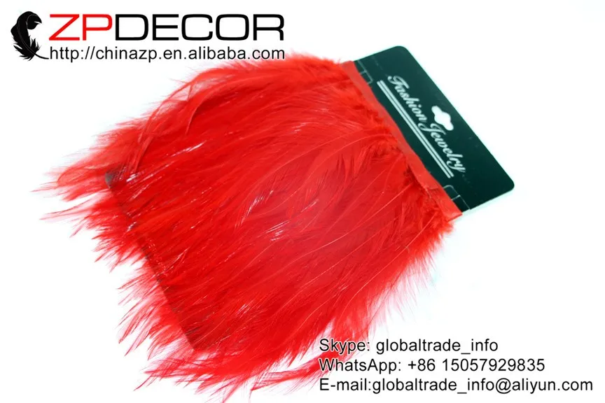 red Rooster Saddle Feathers Trim (87)