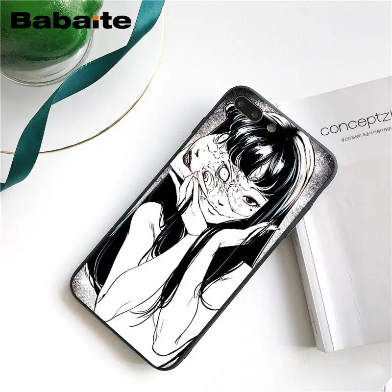 Babaite Junji Ito футболки ужас чехол для телефона для iphone 11 Pro 11Pro Max 8 7 6 6S Plus X XS MAX 5 5S SE XR