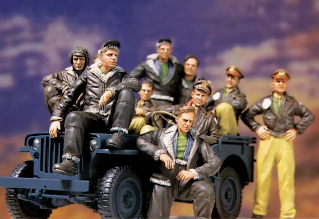 

Pre order goods-LF 0070 1/35 WWII U.S. Memphis Beauty Bomber Crew