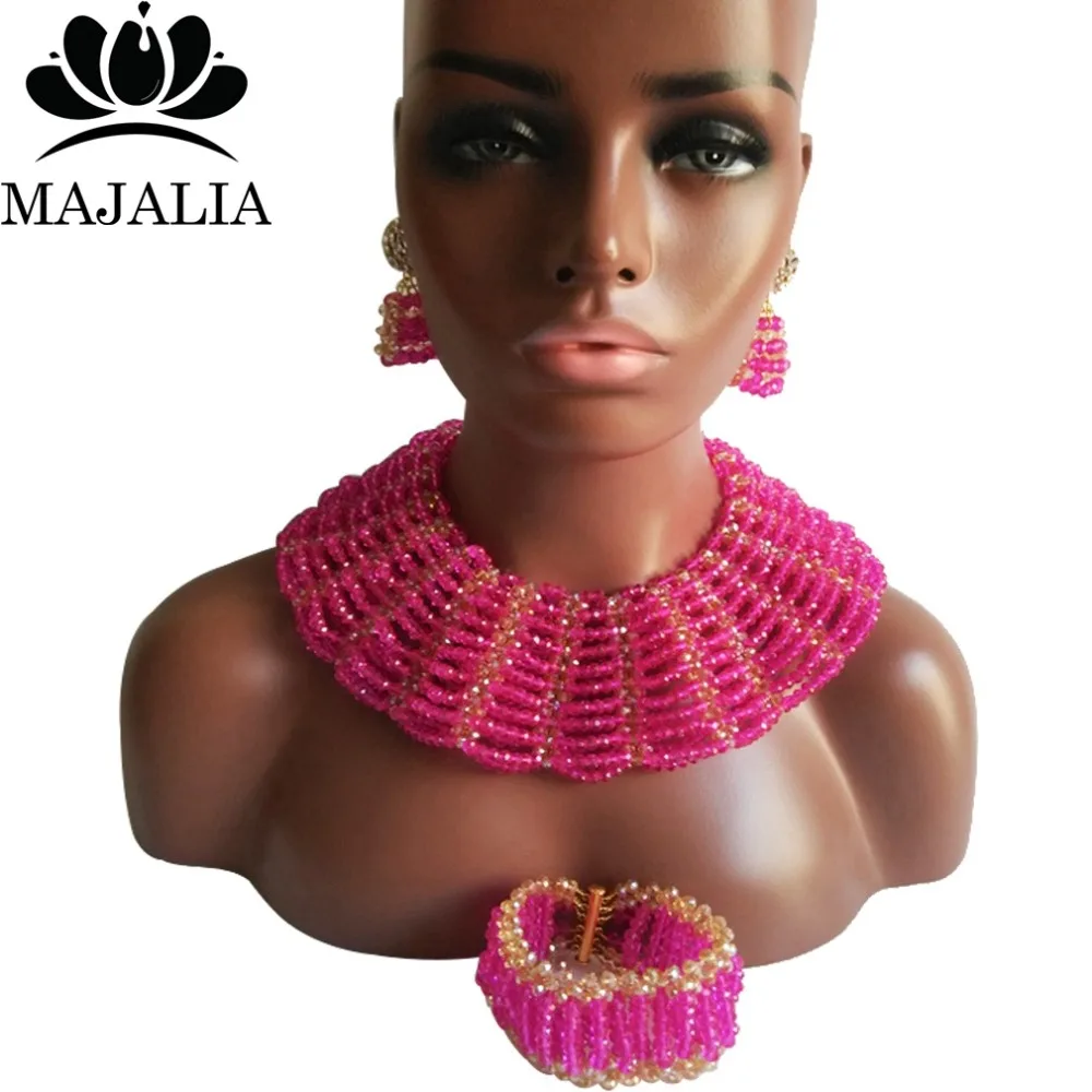 Buy 2017 Fashion Nigeria Wedding african beads jewelry