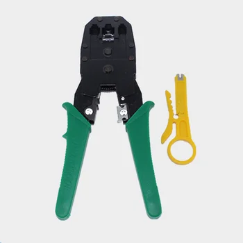 

RJ45 RJ11 RJ12 high hardness crimping tool crimping tool cable crimping pliers three net wire clamp PC network multi tool