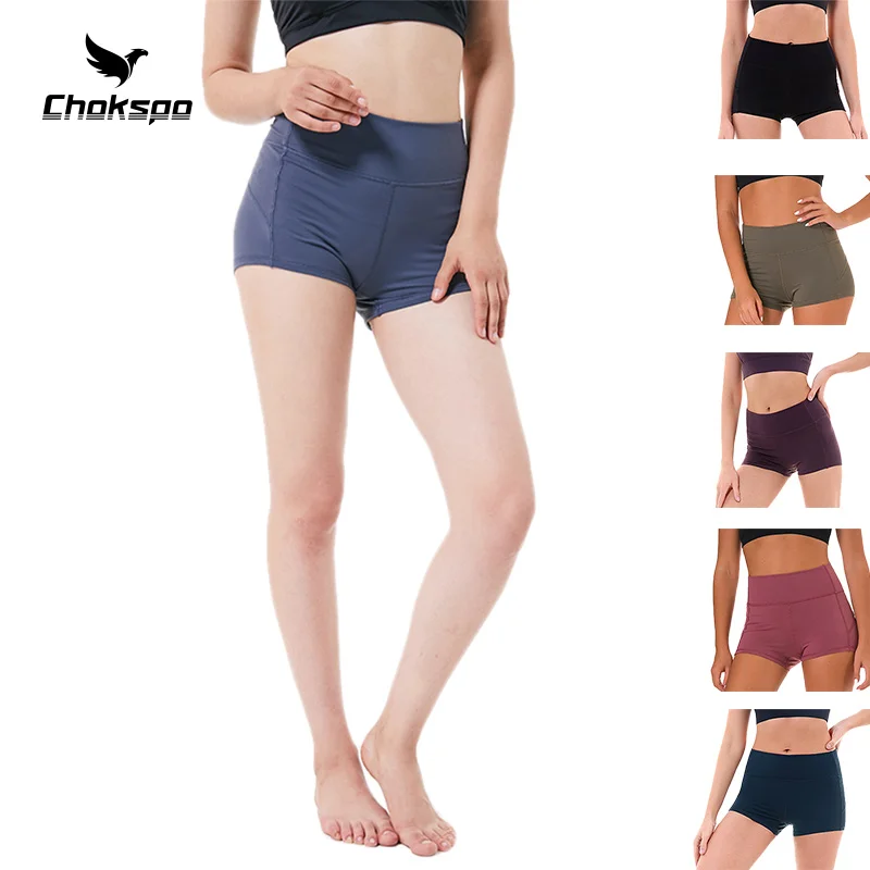 

Chokspo Women Quick Drying Yoga Shorts 2019Tights Women Sport Seamless Summer Legging Running Shorts Mallas Mujer Fitness Panty