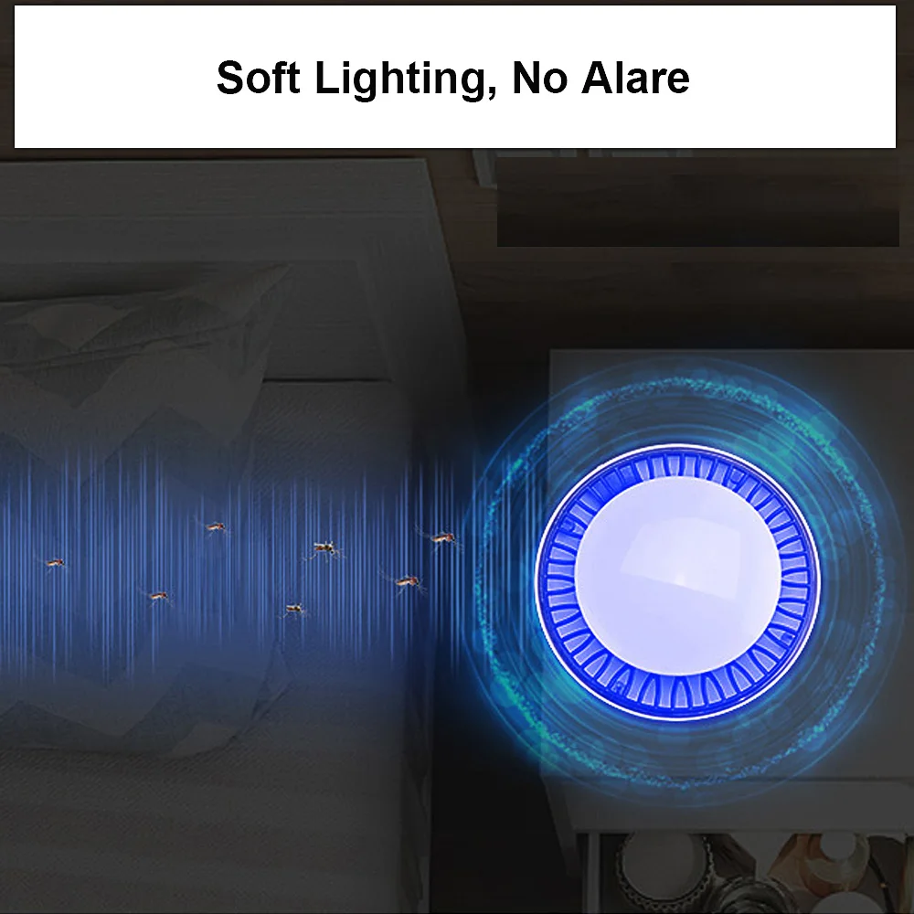 Elektronik Mosquito Killer Lamp USB Anti Mosquito Electric Bug Zapper Silent Mosquito Trap for Outdoor Bedroom Killer Lampe LED Elektronik Mosquito Killer Lamp USB Anti Mosquito Electric Bug Zapper Silent Mosquito Trap for Outdoor Bedroom Killer Lampe LED