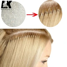 Итальянский Кератиновый Клей Зерно для волос Уток кератиновая клеевая гранула белого цвета для I tip/U-tip волос