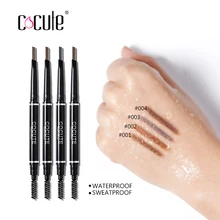 2019 Hot Sale 2 Ways Eyebrow Pencil Eyebrow Enhancer Paint Eyebrow Automatic Waterproof Lasting Makeup Beauty