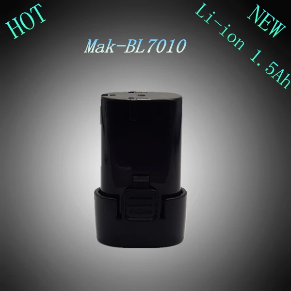 New 7.2V 1.5Ah Replacement Power Tool Rechargeable Lithium Ion Battery for Makita BL7010 194355-4 194356-2 Packs | Электроника