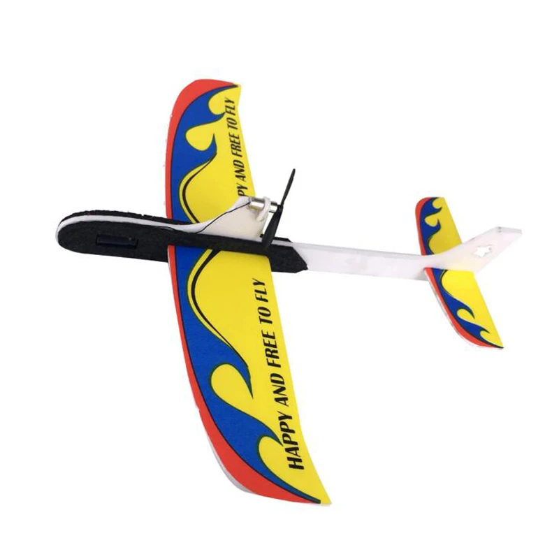 

Upgraded Super Capacitor Electric Hand Throwing Free-flying Glider DIY Airplane Model