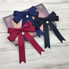 Женские галстуки-бабочки, женские галстуки-бабочки, модные женские девичьи студенческие официантка гостиницы, одежда для шеи, однотонные рубашки, аксессуары, подарки на день рождения