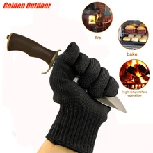 2 шт порезанные уличные, для охоты и рыбалки перчатки защитные порезные тактические перчатки стальной проволоки Мясник порезные перчатки