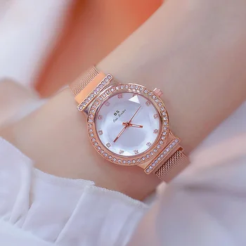 

2019 Hot Sale Women Watches Luxury Quartz Lady Watch High Quality Rhinestone Female Wristwatch Casual Clock Relogio Feminino