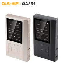 QLS QA361 HiFi بدون فقدان صوت نقي DSD مشغل موسيقى ذو رمز صلب MP3 ثنائي ساعة فيمتو ثانية رقائق DAC 6 * OPA1622 3800mAH
