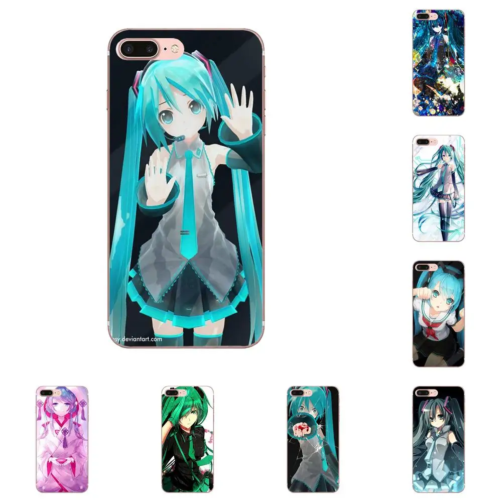 Японский аниме Hatsune Miku Beauty Girl для Huawei P8 P9 P10 P20 P30 Mate 7 8 9 10 20 Lite Plus Pro 2017 мягкий