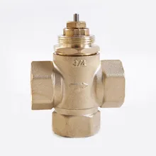 3-ходовой клапан DN25 для Электрический моторизованный клапан 1"