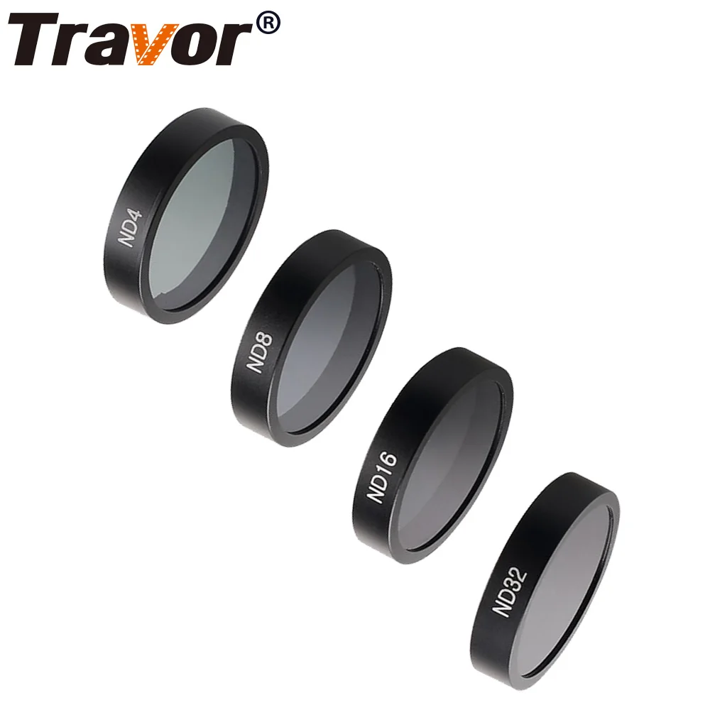 

Neutral Density ND4 + ND8 + ND16 + ND32 Lens Filter kit for DJI Phantom 4 Phantom 3 Pro Professional +2pcs Lens Cloth