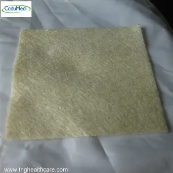 

100pc 10cm*10cm Alginate dressing wound packing absorbent surgica medical calcium bedsore burn sodium dental alginate dresssings