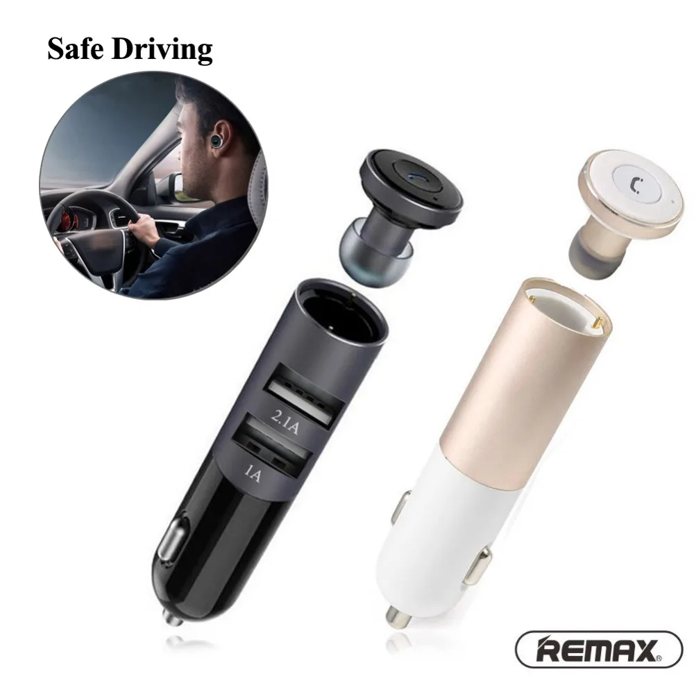 remax rb t11 2in1 mini bluetooth headphone usb car charger remax rb t11 2in1 mini bluetooth headphone usb car charger