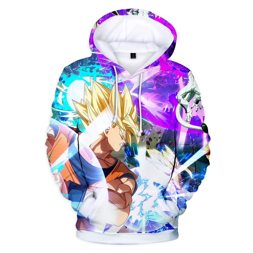 Hot Sale Dragon Ball Z 3D Hoodies Men/Women Harajuku Style Sweatshirt poleron Dragon Ball Anime Hoodie Pullover Streetwear