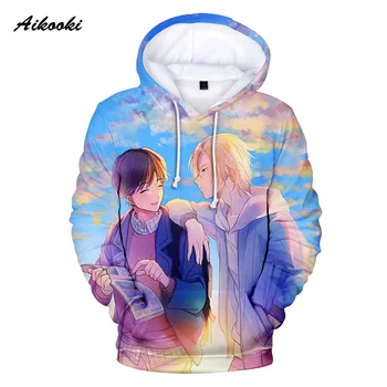 

Banana Fish 3D Hoodies Sweatshirts Men And Women Fashion Leisure 3D Hoodie Cute Banana Fish 3D Print Hoodies
