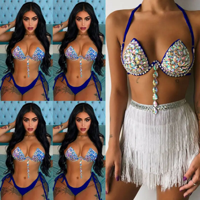 rhinestone bikinis uk