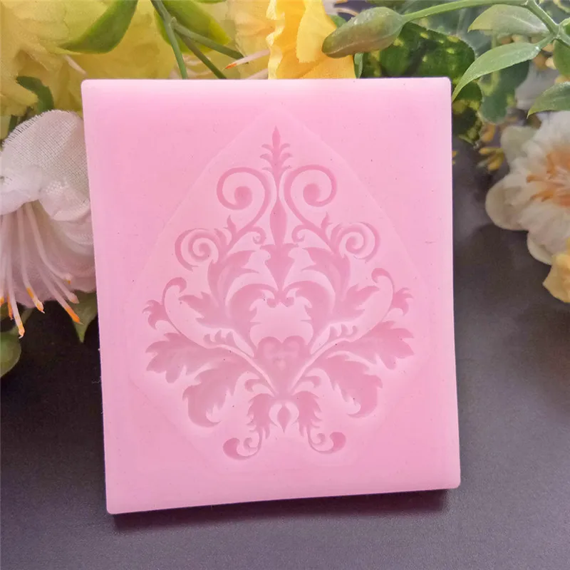 

4YANG 1 piece Border Silicone Mold Fondant Mold Cake Decorating Tools Chocolate Gumpaste Mold Cake Tools Baking Molds