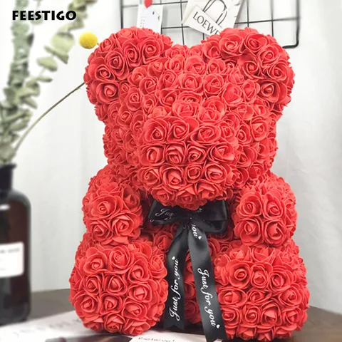 Pk Bazaar Valentines Gift Rose 1pcs 25cm 40cm Red
